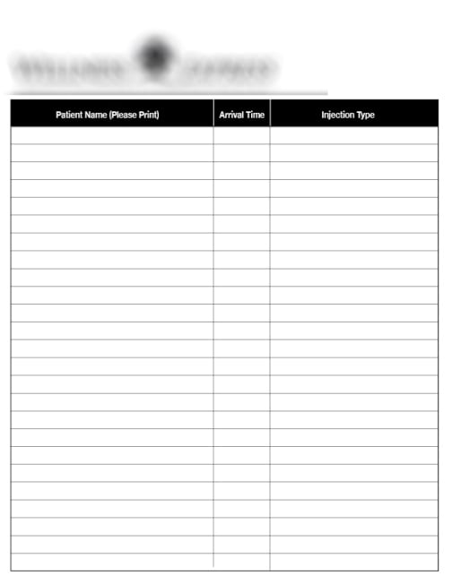 Greenway Custom Sign-in Sheet2